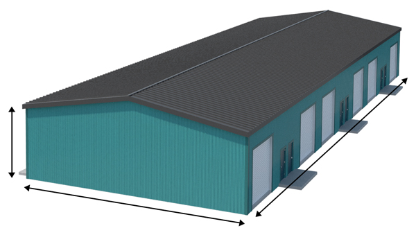 warehouse dimensions