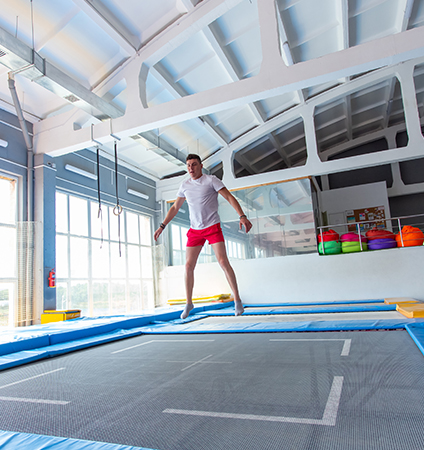 School Sports Hall Heating Example