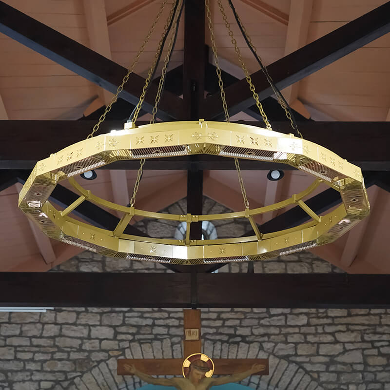 Shadow Chandelier 8.7kw With Control System