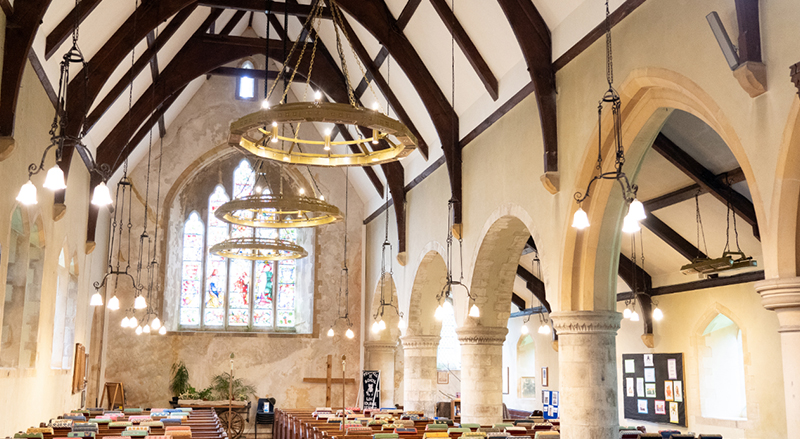 St Peter's Church in Froxfield, Petersfield