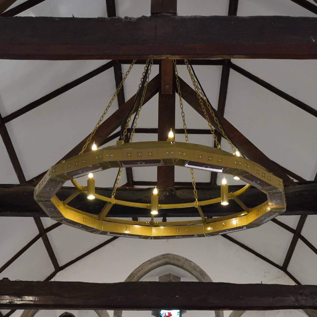 Shadow Chandelier 8.7kw With Control System and Lighting
