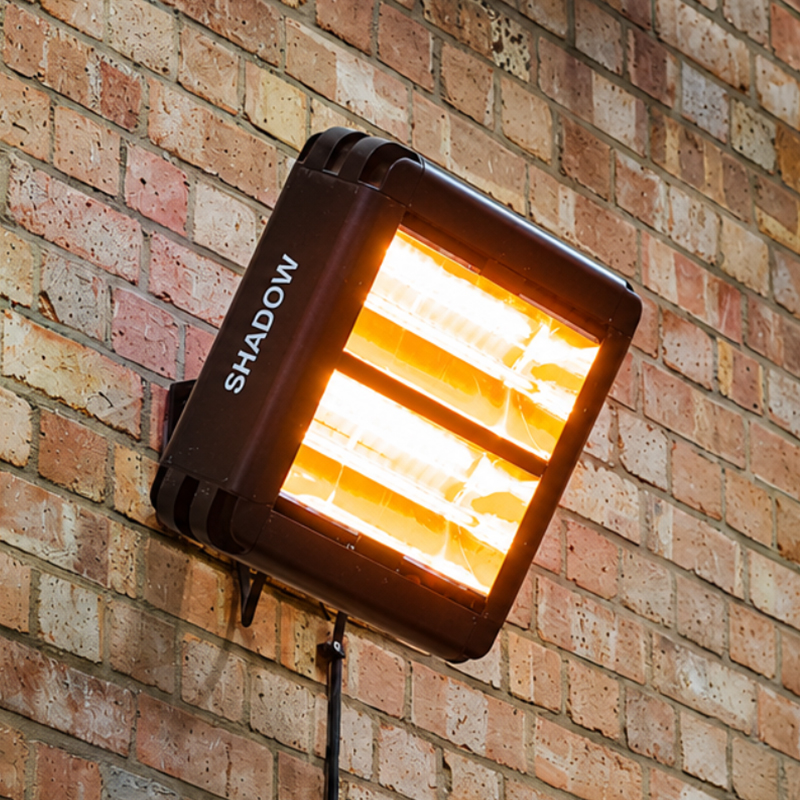 Shadow Vertical 3kW and 4kW Industrial Infrared Heaters