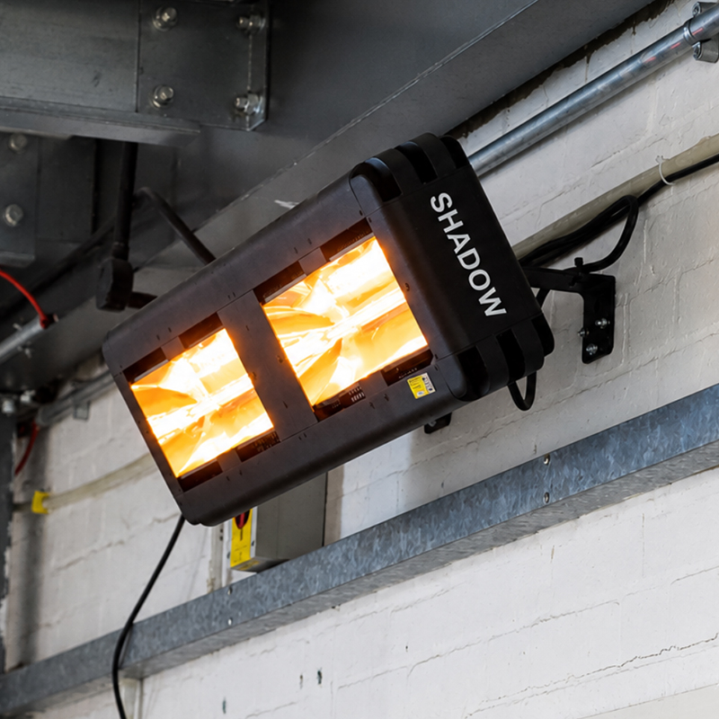 Shadow 3kW or 4kW Industrial Infrared Heater