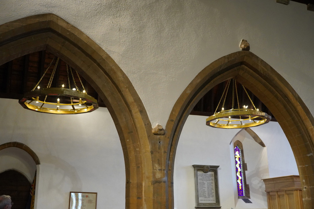 Shadow Chandelier key features - in situ 2