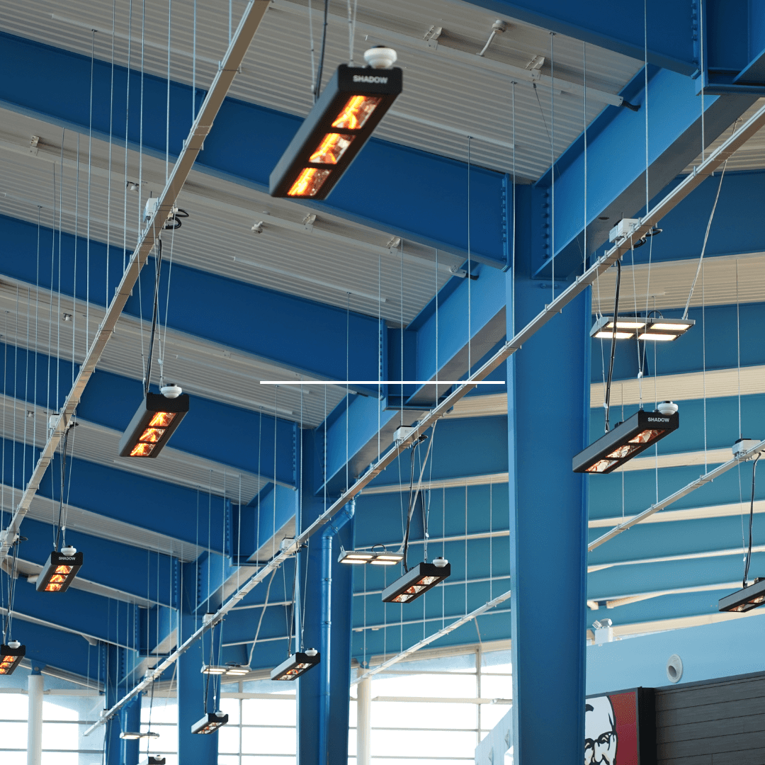 6kW Industrial infrarred heater factory image