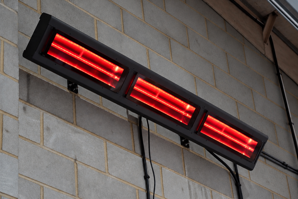 Shadow Infinity 12kW Industrial Infrared Heater � Glass Fronted