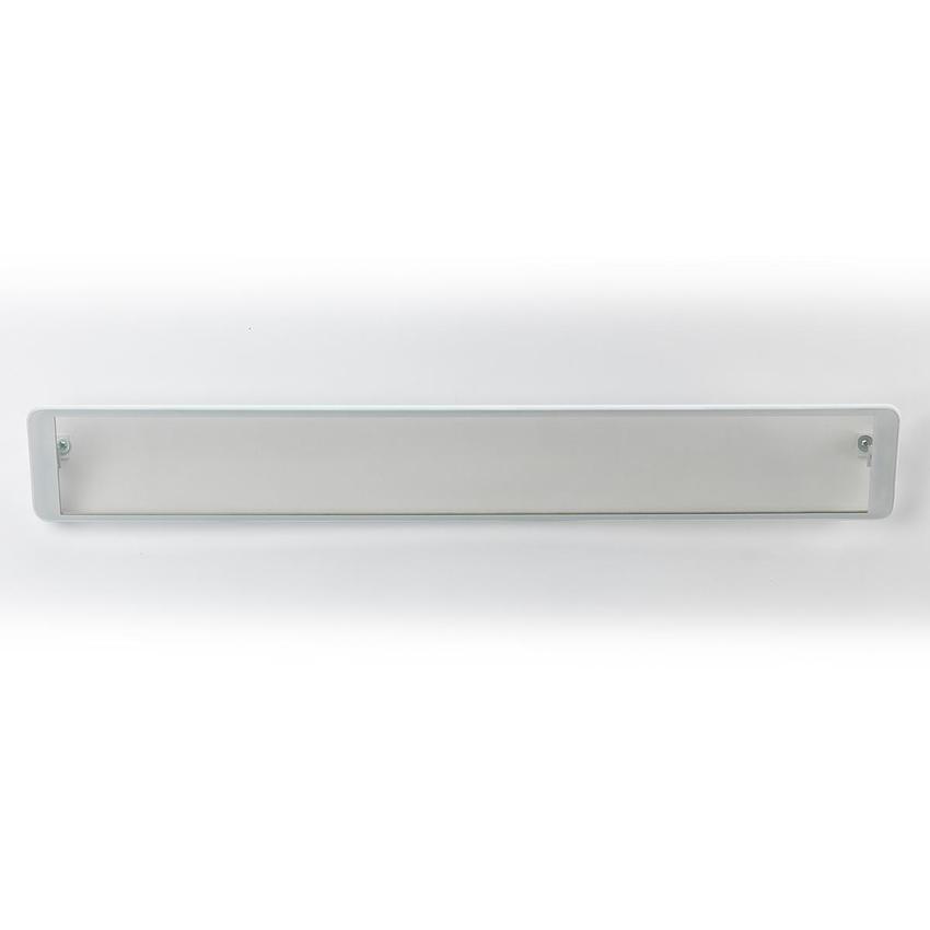 Shadow Crystal 400W Infrared Glass Panel Heater - Clear Glass 