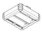 Shadow Vertical 3kW and 4kW Industrial Infrared Heaters