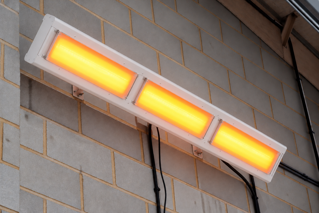Shadow Infinity 12kW Industrial Infrared Heater � Glass Fronted