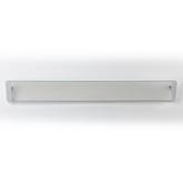 Shadow Crystal 400W Infrared Glass Panel Heater - Clear Glass 