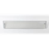 Shadow Crystal 600W Infrared Glass Panel Heater - Clear Glass 