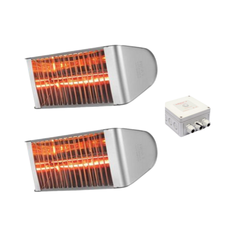 Warehouse Infrared Heater 4.8kW Pack C with PIR Controller