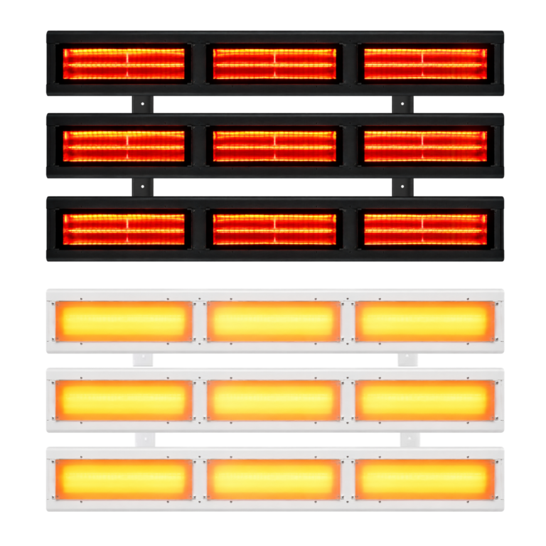 Shadow Infinity 18kW Industrial Infrared Heater � Glass Fronted